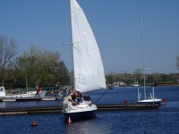 Kurs żeglarski. Zegrze maj 2013