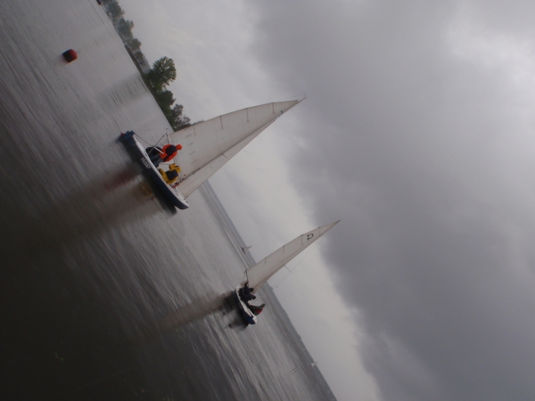 Kurs żeglarski. Zegrze maj 2012