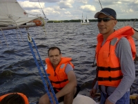 Kurs żeglarski. Zegrze lipiec 2012
