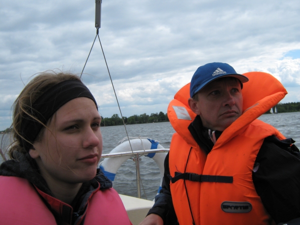 Kurs żeglarski. Zegrze czerwiec 2012